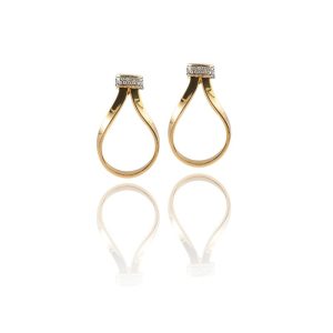 Brinco Gota Classic em Ouro 18K
