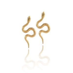 Brinco Fidi Frontal em Ouro 18K